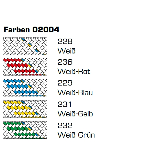 Liros Dynamic Plus Farben - Seile Tauwerk - seileundmeer-de