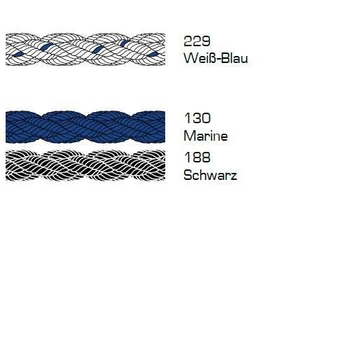 Liros Squareline PES Landleine Schleppleine Ankerleine